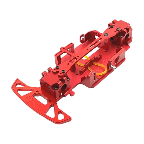 LeeQinersw 1/28 RC Car Frame for Wltoys 284131 k979 k989 P929 RC Model Red