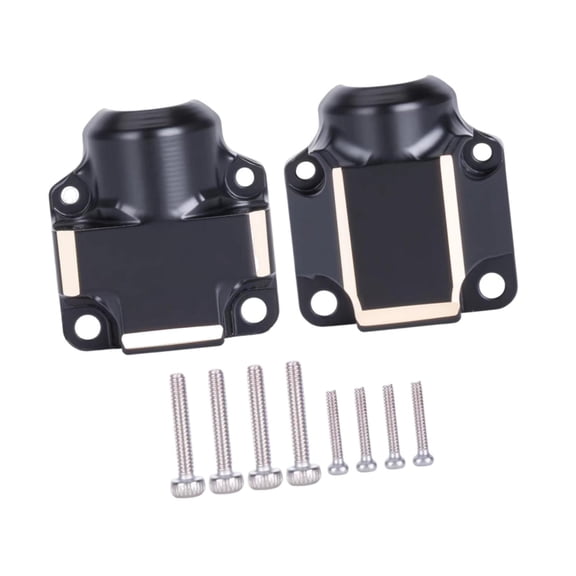 LeeQinersw 1/30 Scale RC Crawler Rear Axle Weights Attachment Brass Replacement for Jlu
