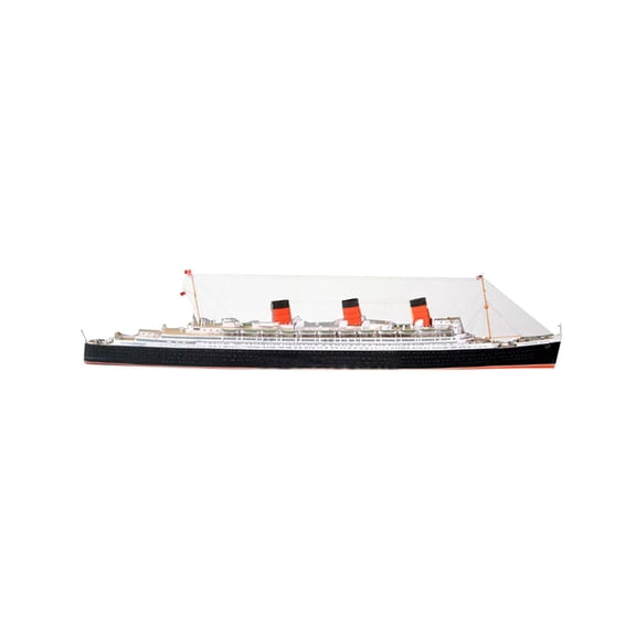 LeeQinersw 1/400 3D Puzzle Cruiser Building DIY Handmade Brain Teaser Collectible Sailboat