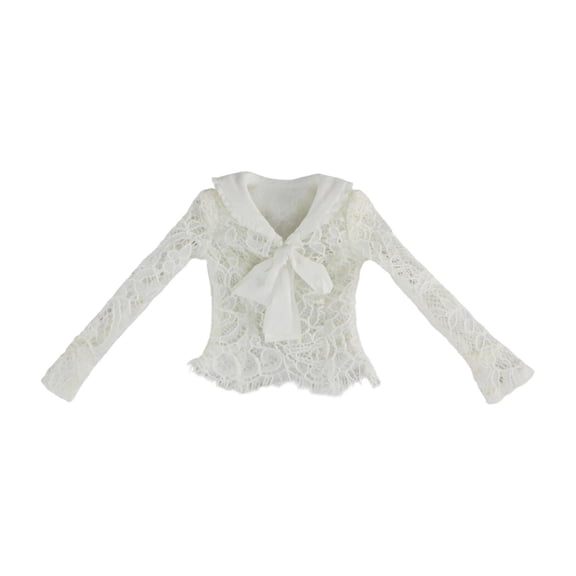 LeeQinersw 1/6 Action Figure Clothes Lace Top Mini Doll Costume for 12 inch Female Body