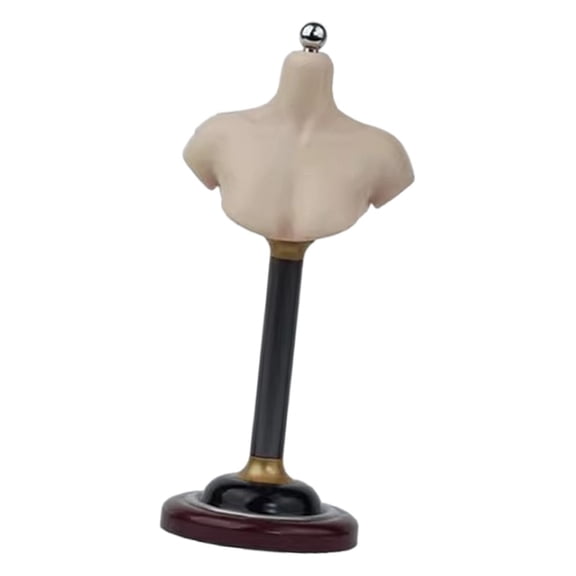 LeeQinersw 1/6 Half Bust Base Stand Action Figure Bust Support Accessory Head Sculpt Holder 16cm