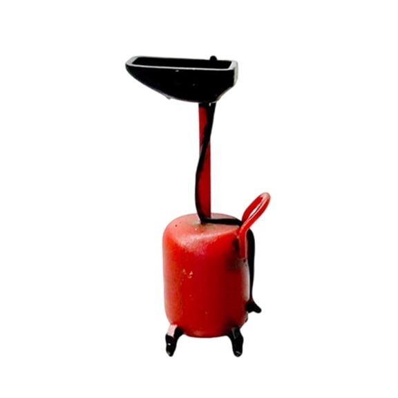 LeeQinersw 1/64 Car Garage Tool for Photography Diorama Props DIY Car Repair Shop Scene Oil receive machine