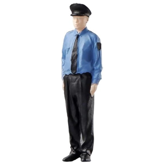 LeeQinersw 1/64 Cops Figure Model Miniature Scenes Fairy Garden DIY Projects S Scale Trains Style A