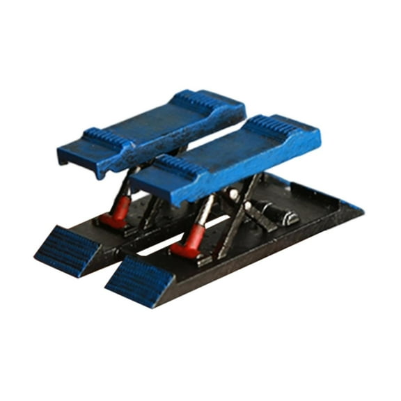 LeeQinersw 1/64 Diorama Lifter Lift Model Landscape Realistic Simulation Car Lifter Display