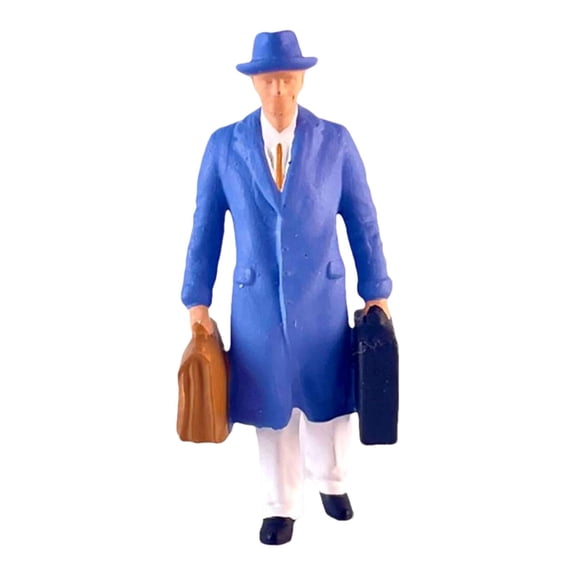 LeeQinersw 1/64 Men Figure Diorama Scenery Trains Architectural S Scale DIY Projects Layout