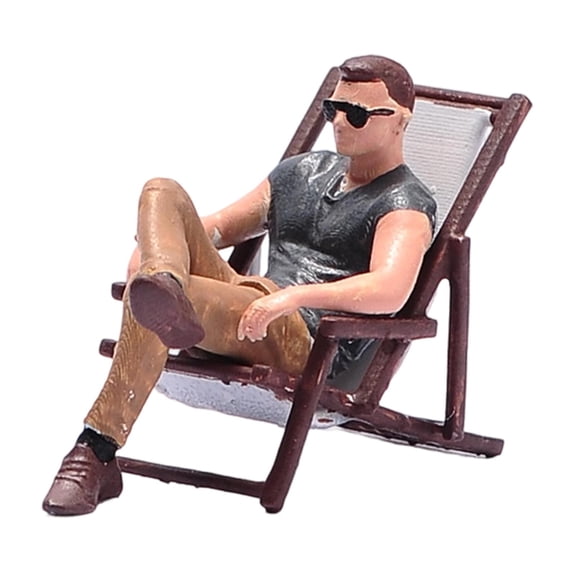 LeeQinersw 1/64 Miniature Figure 1:64 Scale Man Figure for Projects Photography Diorama