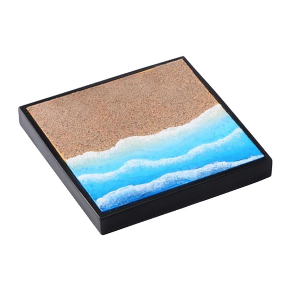 LeeQinersw 1/64 Miniature Scene Model Backdrop Model Train Scenery Layout Seaside Scene