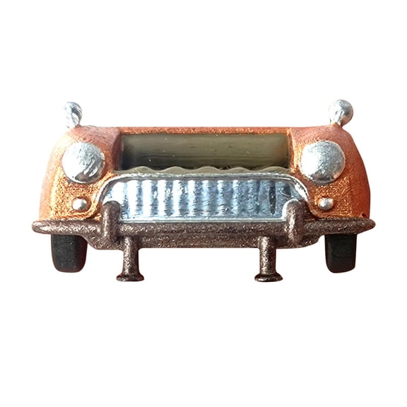 LeeQinersw 1:64 Miniature Sofa Model DIY Miniature Dollhouse Kit Diorama Sofa Room Model Golden