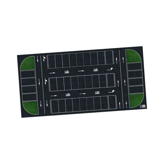 LeeQinersw 1/64 Parking Rolled up Photography Backdrop Table Mat Non Slip Collectible Gift Style C