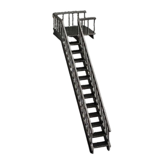 LeeQinersw 1/64 Scale Staircase Model Platform Diorama Accessories Scene Model DIY Ornament
