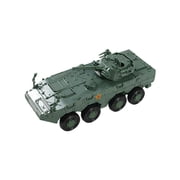 LeeQinersw 1/72 4D Assembly China Tank Model Tracked Crawler Chariot DIY Assemble Education 09 Chariot green