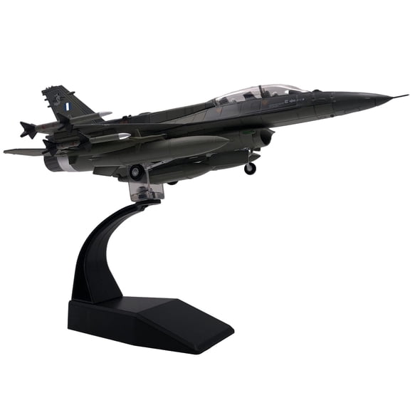 LeeQinersw 1:72 F16 Diecast Fighter Model Aviation Commemorate Streamlined Body Retro Plane