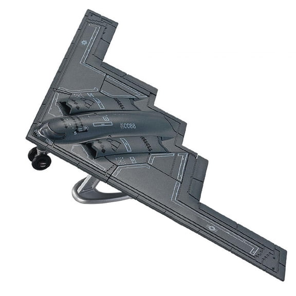LeeQinersw 1/72 Fighter Attack Model DIY Assemble Collectible Party Favors Educational Toys Style A