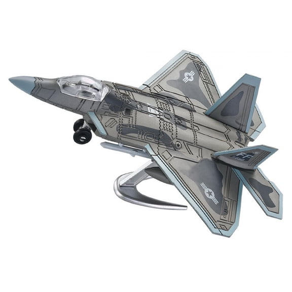 LeeQinersw 1/72 Fighter Attack Model DIY Assemble Collectible Party Favors Educational Toys Style B