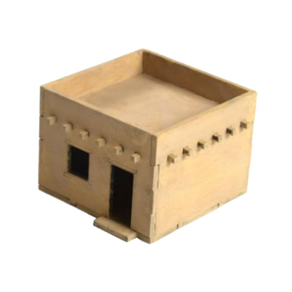 LeeQinersw 1/72 House Model Building Kits 3D Puzzles Hobby Toys Architecture Scene for Sand Style A
