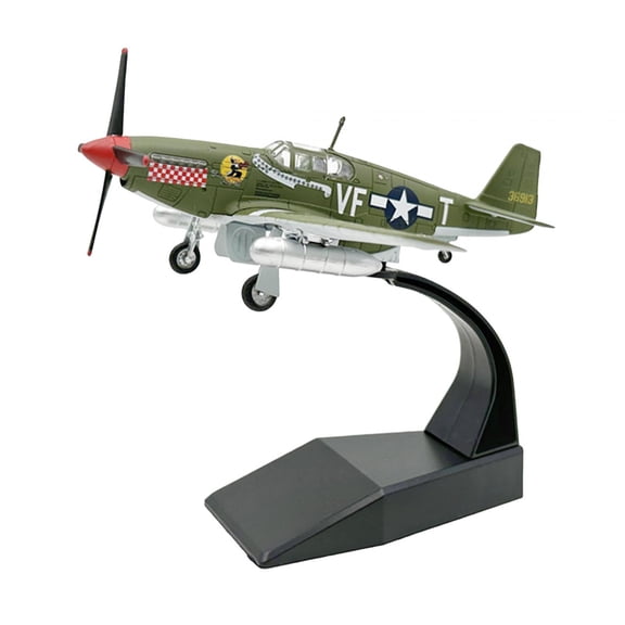 LeeQinersw 1/72 P51 Fighter Souvenir High Detailed Aviation Commemorate Collection Aircraft