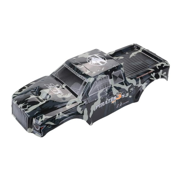 LeeQinersw 1:8 Scale RC Car Body Shell for ZD Racing 08427 9116, RC Vehicles Model Spare Parts Camo Green Style 2