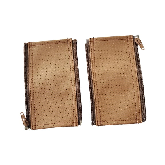 LeeQinersw 1 Pair Handle Covers with Zipped Closure Baby Stroller Armrest Handle Covers for