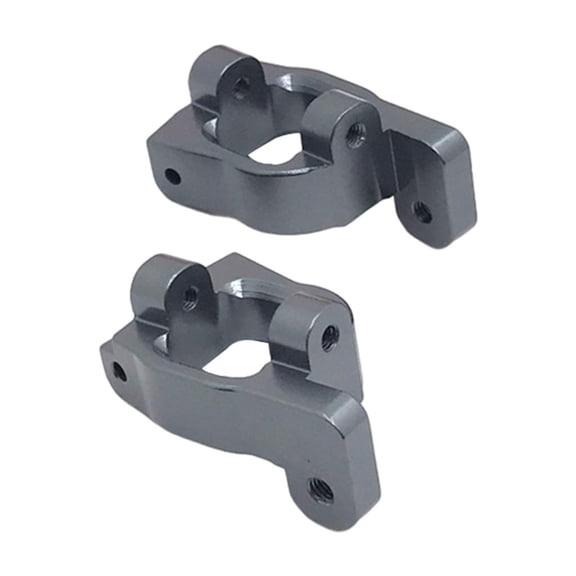 LeeQinersw 1 Pair RC Car C-Hub Carrier Replacement for Wltoys 144001 1:14 Scale Replacement Titanium