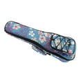 thumbnail image 1 of LeeQinersw 1 Piece 26inch Ukulele Guitar Gig Bag Case Carry Bag Blue Flower, 1 of 9