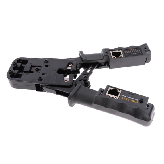 LeeQinersw 1 Piece RJ45 Crimping Tool LAN Ethernet Cable Crimper Telephone Network Cable