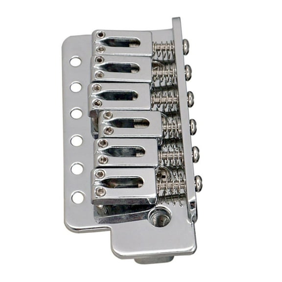 LeeQinersw 1 Set 6 String Left Handed Guitar Tremolo Bridge Assembly For Fender ST SQ Style
