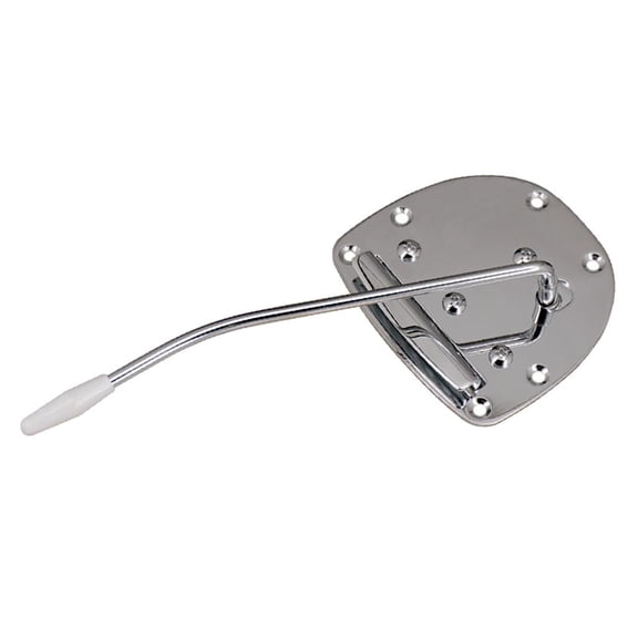 LeeQinersw 1 Set Zinc Alloy Saddle Tremolo Trem Bridge System Silver For Jazz Master Guitar
