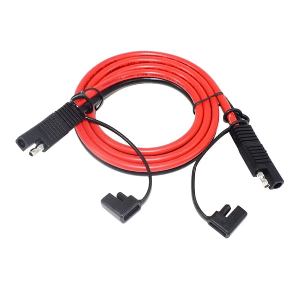 LeeQinersw 10 AWG 3Ft 1M SAE Extension Cable 2-pin Wire Harness Connection Copper Wire Kits