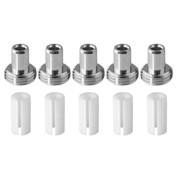 LeeQinersw 10 Fiber Optic Visual Fault Ceramic Tube Core & Metal Head Connector