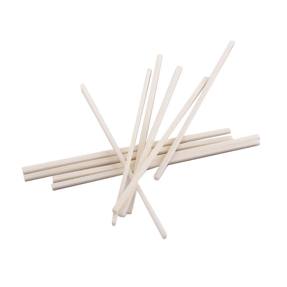 LeeQinersw 10 Pieces DIY Bone Saddle Nut Blank Strips for Guitar Mandolin Banjo Replacement
