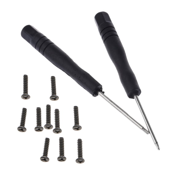 LeeQinersw 10 Switch Tri/Wing Tri/Point Screws + X X X Screwdriver Kit Opening Repair Tools