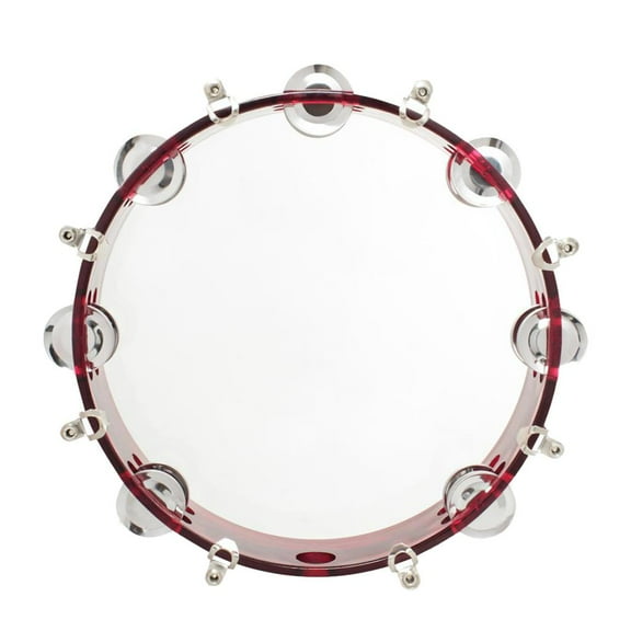 LeeQinersw 10-inch Tambourine Drum Adults/ Children Musical Instruments Educational Toy