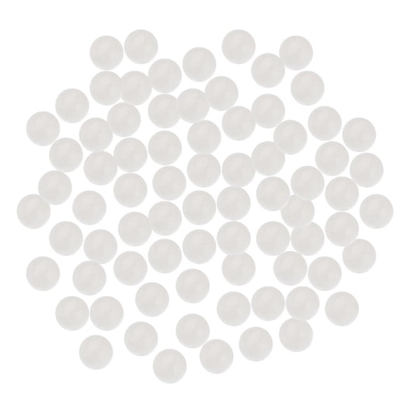 LeeQinersw 100-piece clear glass marbles glass marbles ball glass bead decoration for vases