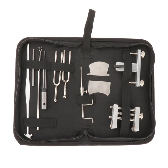 LeeQinersw 11 Pack Violin Repairing Tools Set Sound Repair Viola Accessory Tuning Fork with