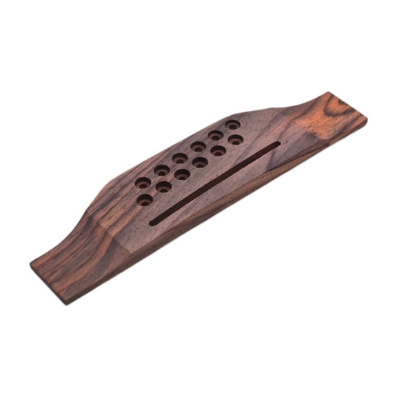 LeeQinersw 12 String Acoustic Guitar Bridge Direct Replaces Easy Installation Accessory