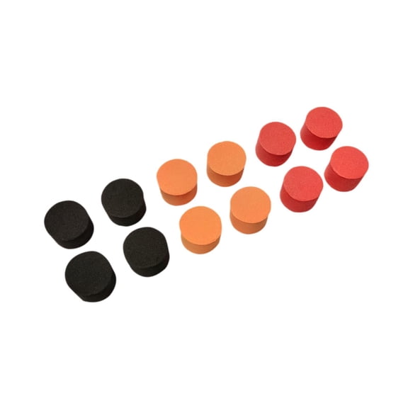 LeeQinersw 12Pcs Anti Vibration Shockproof Sponge Mat Landing Feet Mats Damper for RC Drone