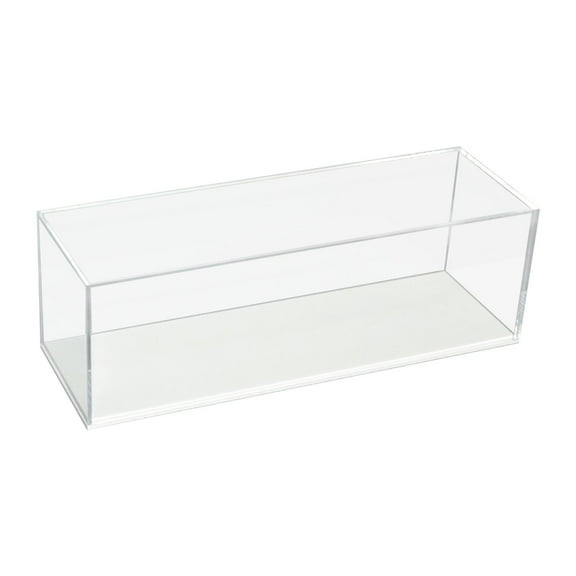 LeeQinersw 12inch Countertop Action Figures Display Box Showcase Multipurpose Clear Acrylic