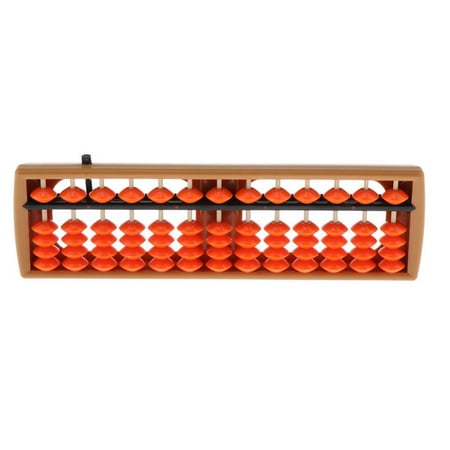LeeQinersw 13 Rods Plastic Abacus Classic Toy, Developmental Toy, Brightly-Colored Plastic