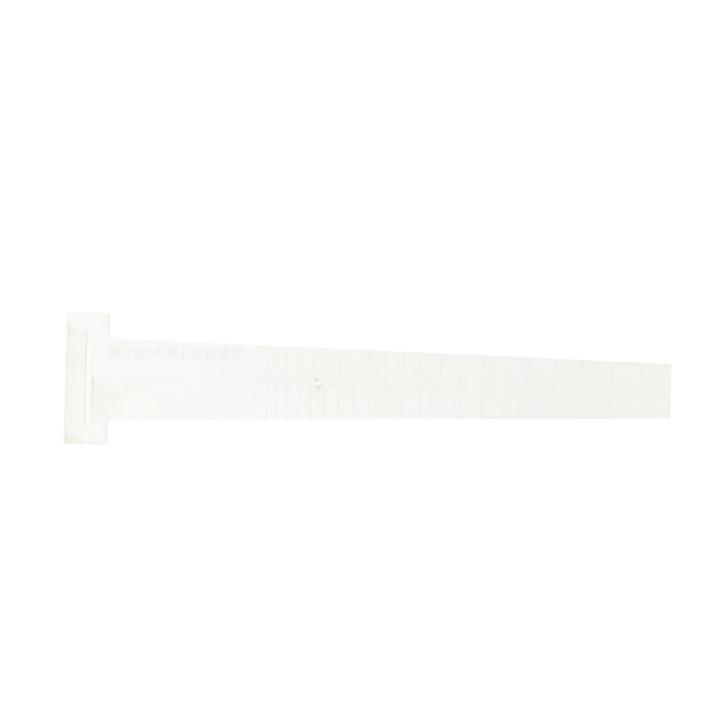 LeeQinersw 16'' Guitar Fingerboard Fretboard Bridge Positioning Marking Template 16inch 16 inches