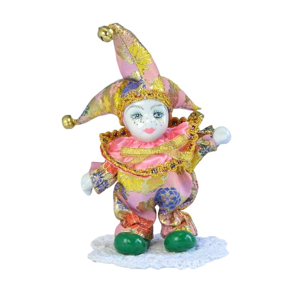 LeeQinersw 16cm Clown Doll Home Display Decor Crafts Angle Model Can Sitting & Standing for