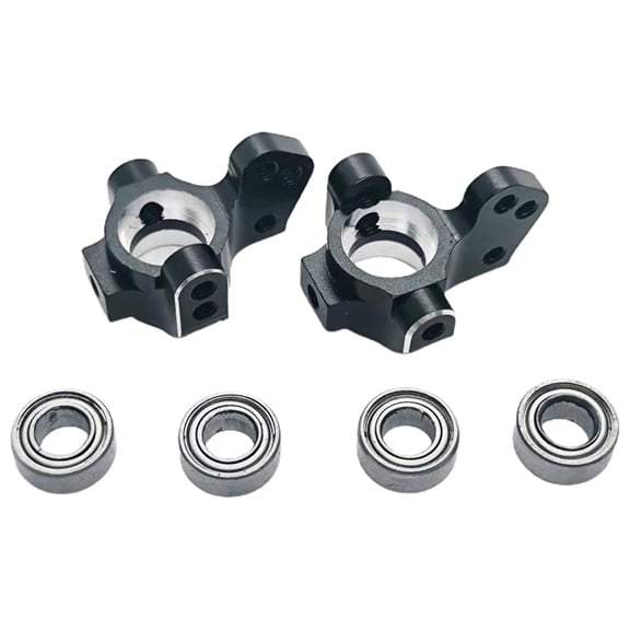 LeeQinersw 1Pairs 1/10 Steering Knuckles Steering Cup for 3Racing Sakura D5 Trunk Model DIY
