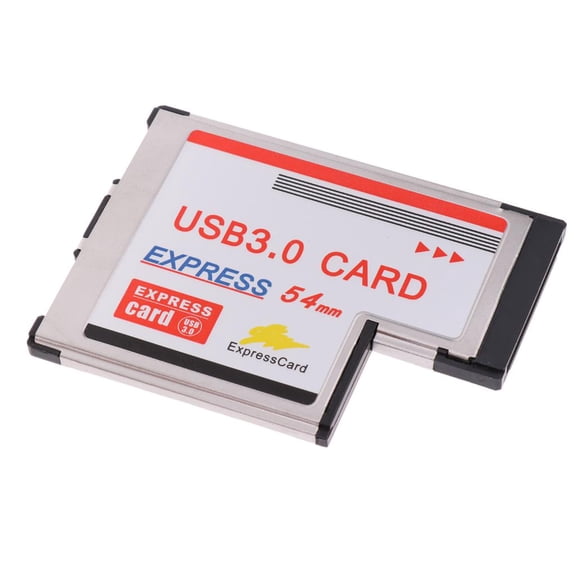 LeeQinersw 1Piece Laptop 54mm 5Gbps 2Port USB3.0 HUB Express Card ExpressCard Adapter