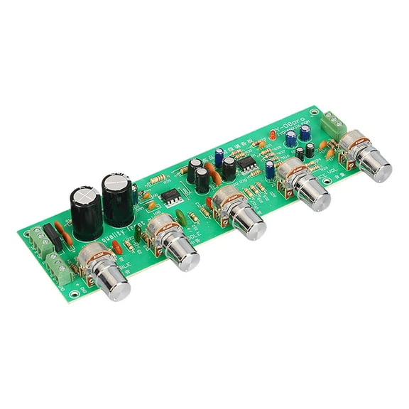 LeeQinersw 2.0 Audio Preamplifier Board with Tone Control Assembled Board Professional