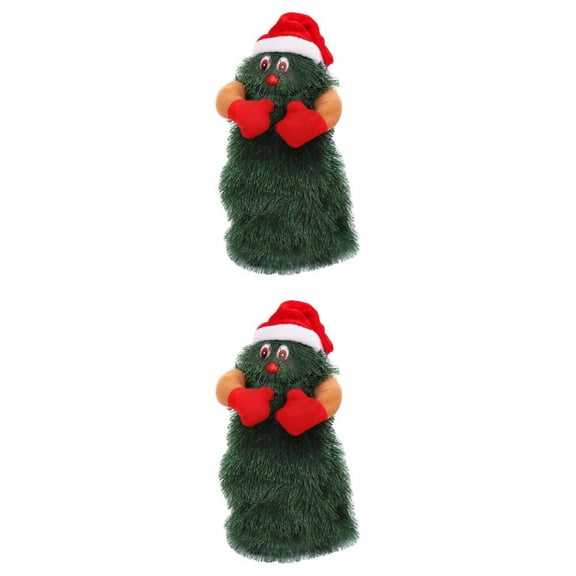 LeeQinersw 2 Pieces Dancing Toy, Electric Battery Powered High-Quality Materials Rotating