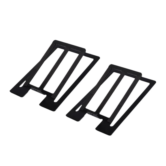 LeeQinersw 2 Pieces Desk Speaker Stand Small Speaker Rack Freestanding Practical Heavy Duty