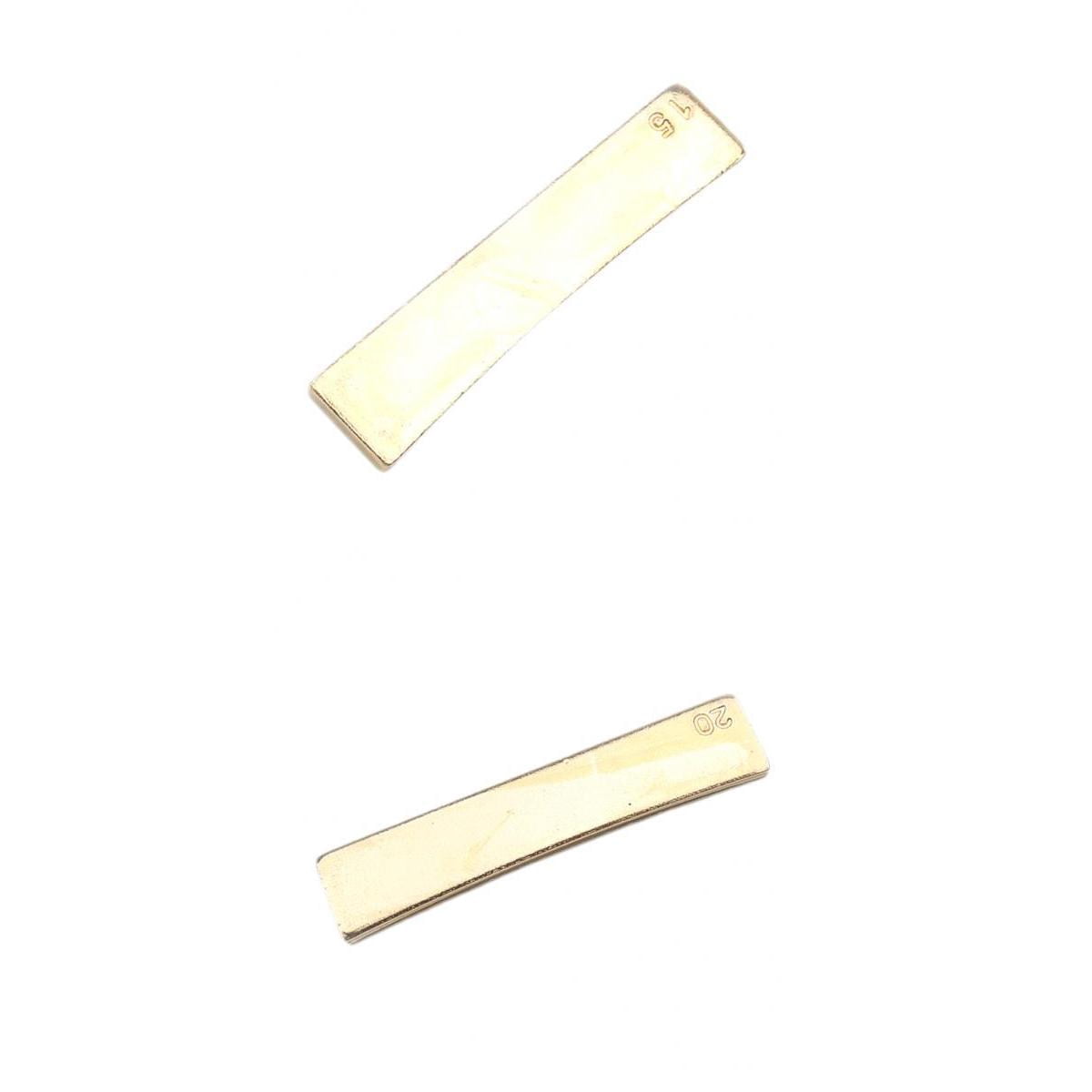 LeeQinersw 2 Pieces Guitar Fingerboard Fret Press Caul Insert Guitarist Luthier Tool