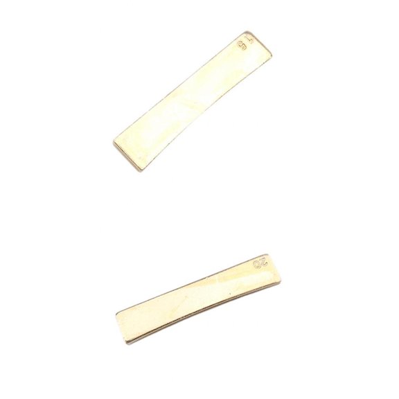 LeeQinersw 2 Pieces Guitar Fingerboard Fret Press Caul Insert Guitarist Luthier Tool