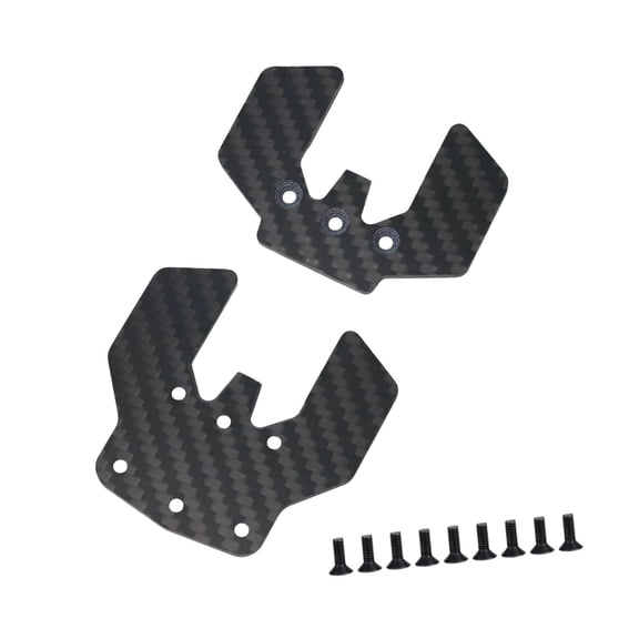 LeeQinersw 2 Pieces Skid Plate Lower Arm Plate Simple Installation High Performance Chassis