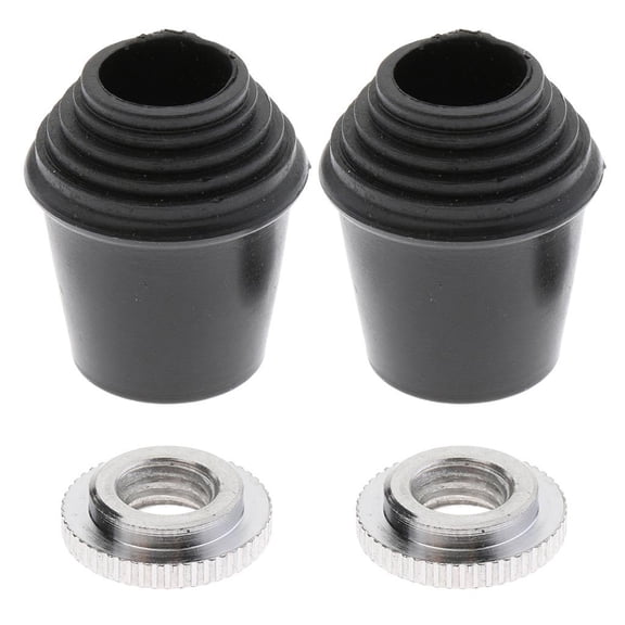 LeeQinersw 2 Set Replacement 8.5mm Feet Tip for Drum Floor Tom Leg Musical Instrument Parts