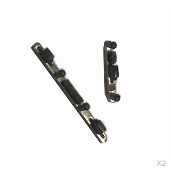 LeeQinersw 2 X Power Button and Volume Button Side Button Set for MOTOROLA MOTO G4 XT1620